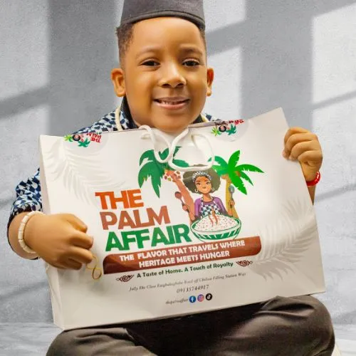 The palm affair dishes